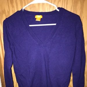 dark purple sweater